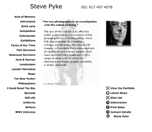 Steve Pyke - Photographer pyke-eye.com